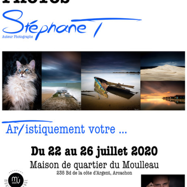 Les expositions du mois de juillet au Moulleau